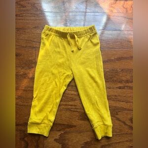 Koala Kids Bright Yellow Pull-On Joggers